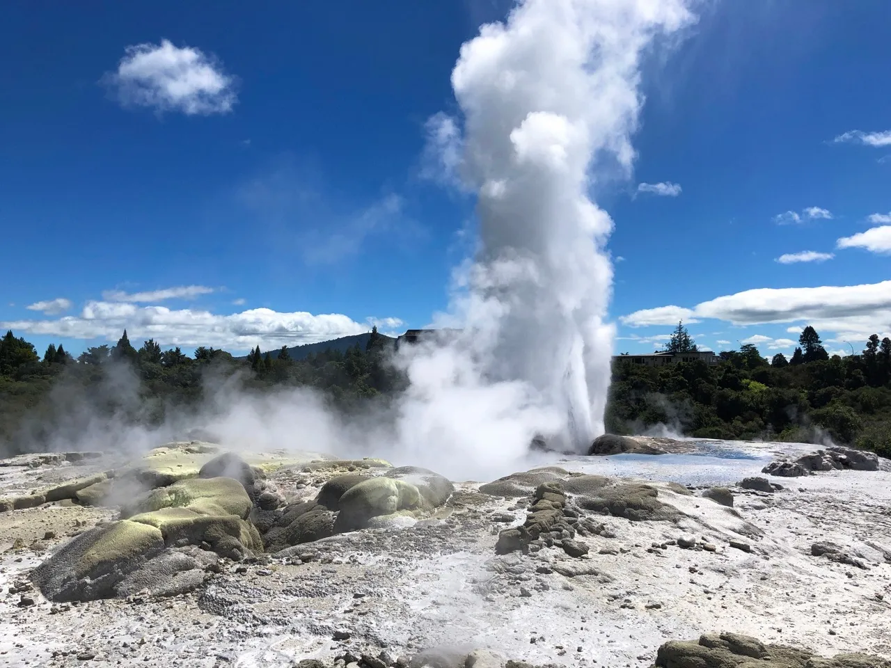Rotorua geothermal hot pools